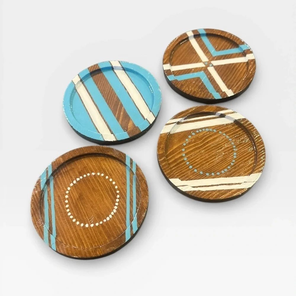 Handmade painted sealed